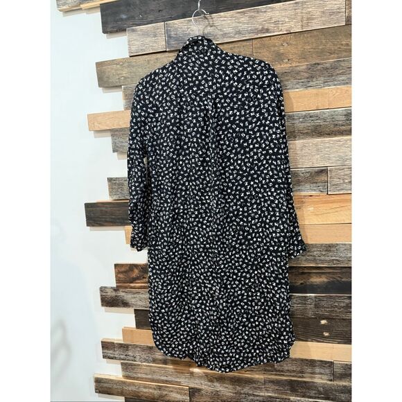 Samsoe Samsoe Dress Stella Shirt Dress Dark Sky Zodiac Horoscope size S - Picture 2 of 11